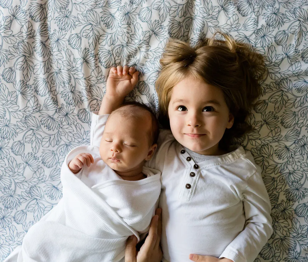 girl and baby